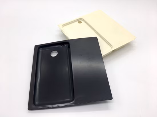 卸売カスタマイズされた包装透明 PET RPET プラスチック化粧ギフトボックス吊り下げ用